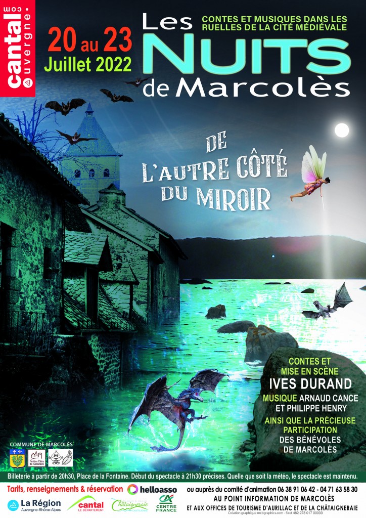 Affiche Les Nuits de Marcolès 2022