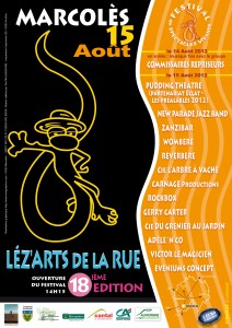 AFFICHE 2012-lesartsdelarue