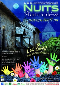 Nuits de Marcolès 2014 -Affiche